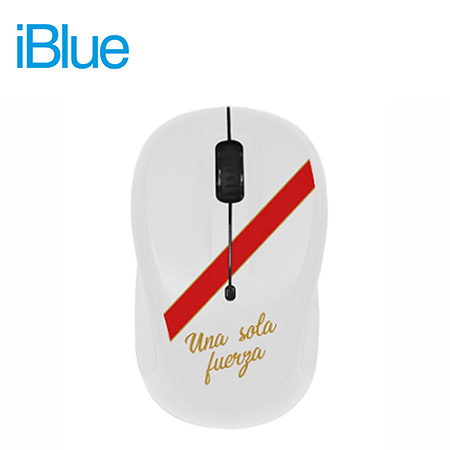 MOUSE IBLUE OPTICAL WIRELESS USB MO253 PERU WHITE (PN MO253-PER)